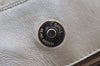 Authentic BOTTEGA VENETA Intrecciato Leather Shoulder Bag Purse White 3648I