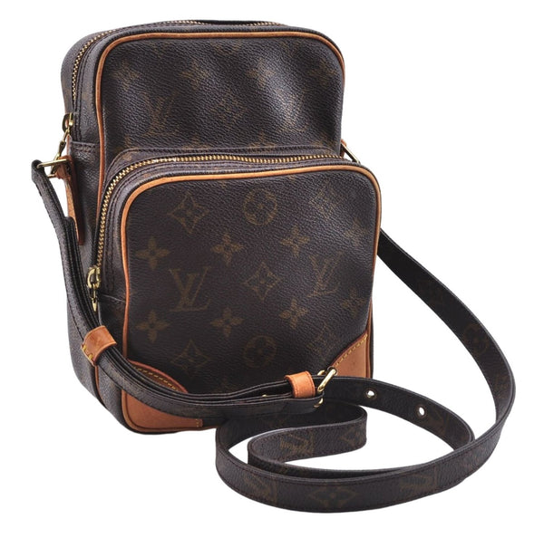 Authentic Louis Vuitton Monogram Amazone Shoulder Cross Body Bag M45236 LV 3652E