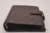 Authentic GUCCI Guccissima Vintage Notebook Cover GG Leather 115241 Brown 3652I