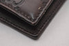 Authentic GUCCI Guccissima Vintage Notebook Cover GG Leather 115241 Brown 3652I