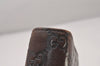 Authentic GUCCI Guccissima Vintage Notebook Cover GG Leather 115241 Brown 3652I