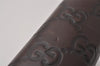 Authentic GUCCI Guccissima Vintage Notebook Cover GG Leather 115241 Brown 3652I