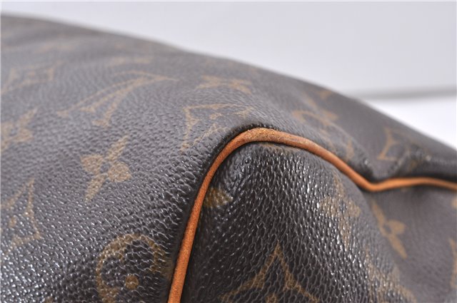 Authentic Louis Vuitton Monogram Speedy 25 Boston Hand Bag M41528 LV 3656F