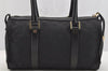 Authentic GUCCI Shoulder Hand Bag Purse GG Canvas Leather 0000851 Black 3656I