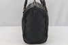Authentic GUCCI Shoulder Hand Bag Purse GG Canvas Leather 0000851 Black 3656I