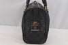 Authentic GUCCI Shoulder Hand Bag Purse GG Canvas Leather 0000851 Black 3656I