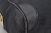 Authentic GUCCI Shoulder Hand Bag Purse GG Canvas Leather 0000851 Black 3656I