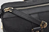 Authentic GUCCI Shoulder Hand Bag Purse GG Canvas Leather 0000851 Black 3656I