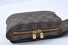 Authentic Louis Vuitton Damier Geronimos Waist Body Bag N51994 LV Junk 3657F