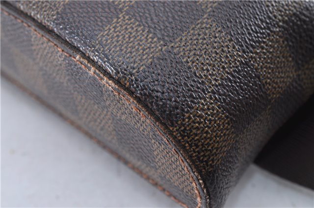 Authentic Louis Vuitton Damier Geronimos Waist Body Bag N51994 LV Junk 3657F