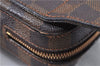 Authentic Louis Vuitton Damier Geronimos Waist Body Bag N51994 LV Junk 3657F