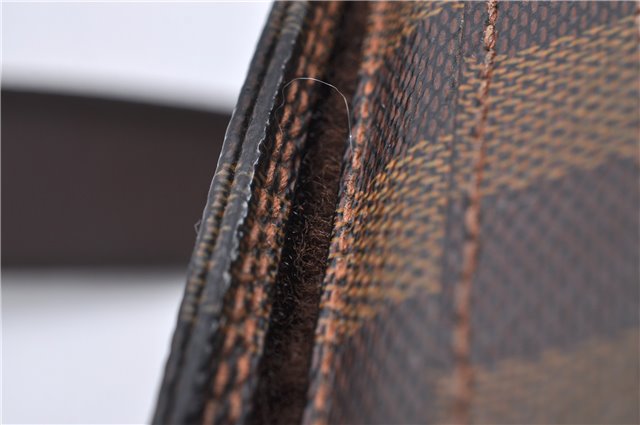 Authentic Louis Vuitton Damier Geronimos Waist Body Bag N51994 LV Junk 3657F