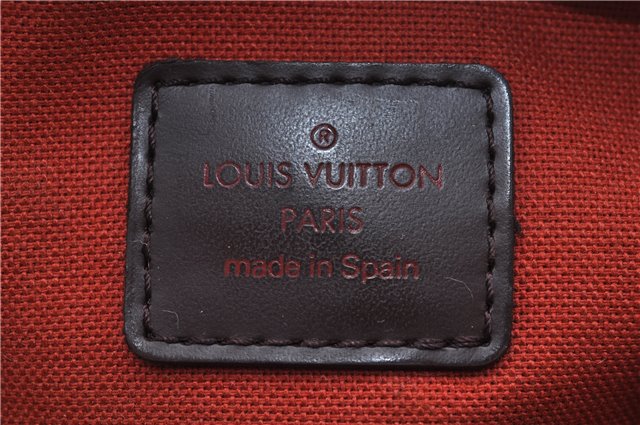 Authentic Louis Vuitton Damier Geronimos Waist Body Bag N51994 LV Junk 3657F
