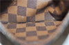 Authentic Louis Vuitton Damier Geronimos Waist Body Bag N51994 LV Junk 3657F
