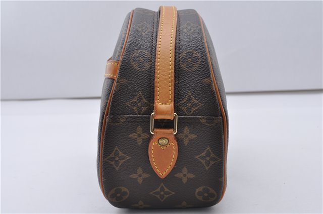 Authentic Louis Vuitton Monogram Blois Shoulder Cross Body Bag M51221 LV 3659F
