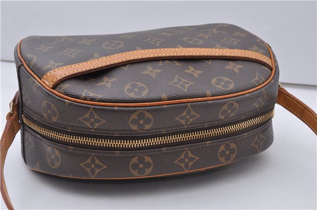 Authentic Louis Vuitton Monogram Blois Shoulder Cross Body Bag M51221 LV 3659F