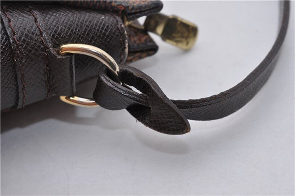 Authentic Louis Vuitton Damier Trousse Makeup Hand Bag Pouch N51982 LV 3661F