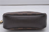 Authentic Louis Vuitton Damier Trousse Makeup Hand Bag Pouch N51982 LV 3661F