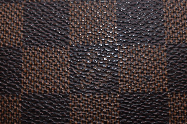 Authentic Louis Vuitton Damier Trousse Makeup Hand Bag Pouch N51982 LV 3661F