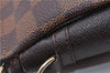 Authentic Louis Vuitton Damier Trousse Makeup Hand Bag Pouch N51982 LV 3661F