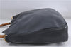 Authentic GUCCI Bamboo 2Way Shoulder Bag Purse Leather 0011577 Black Junk 3662C