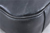 Authentic GUCCI Bamboo 2Way Shoulder Bag Purse Leather 0011577 Black Junk 3662C
