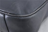 Authentic GUCCI Bamboo 2Way Shoulder Bag Purse Leather 0011577 Black Junk 3662C