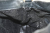 Authentic GUCCI Bamboo 2Way Shoulder Bag Purse Leather 0011577 Black Junk 3662C