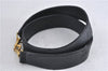 Authentic GUCCI Bamboo 2Way Shoulder Bag Purse Leather 0011577 Black Junk 3662C