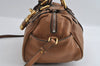 Authentic Chloe Paddington Leather 2Way Shoulder Hand Bag Purse Brown 3662I