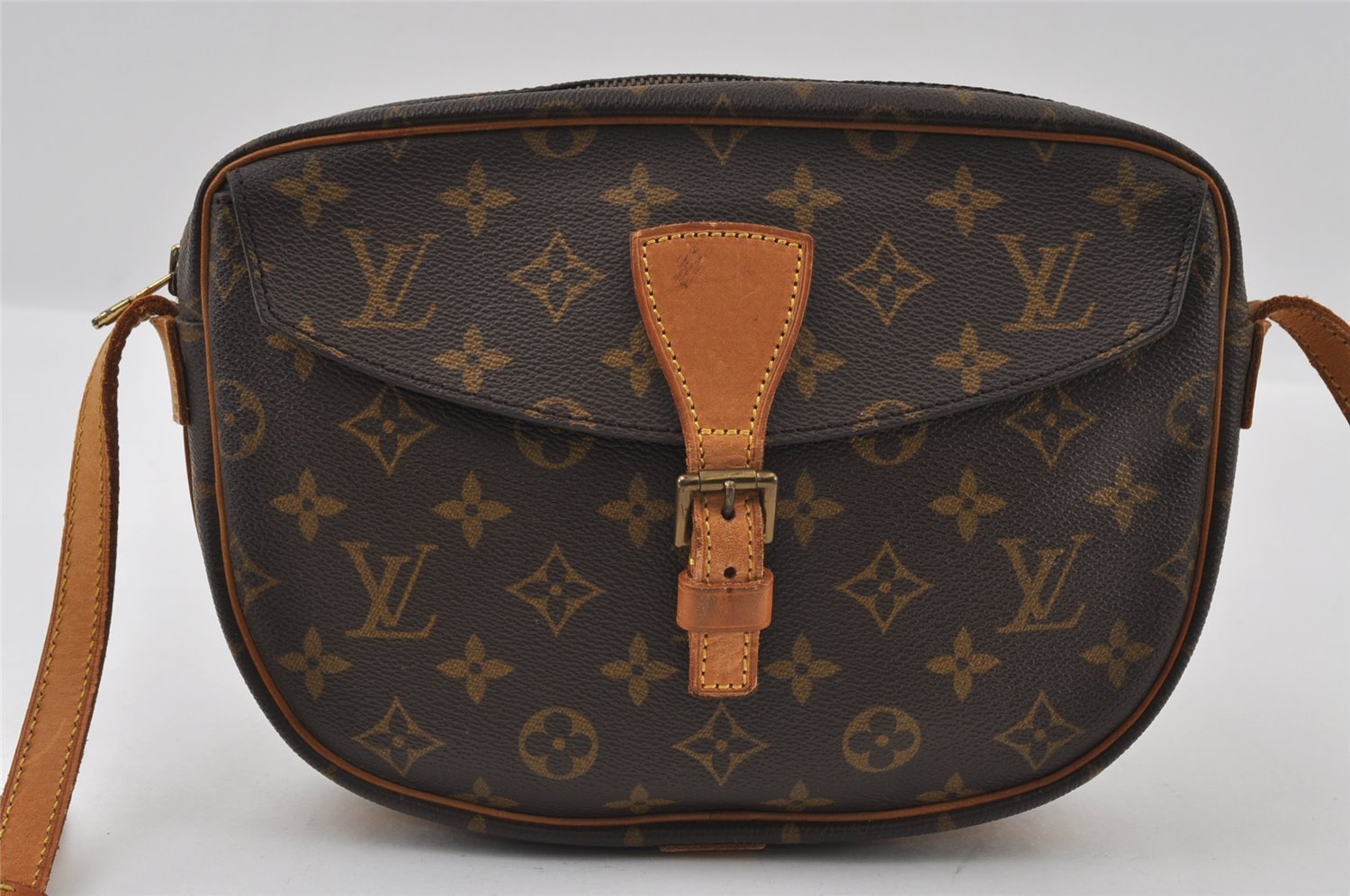 Authentic Louis Vuitton Monogram Jeune Fille MM M51226 Shoulder Cross Bag 3663I