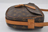 Authentic Louis Vuitton Monogram Jeune Fille MM M51226 Shoulder Cross Bag 3663I