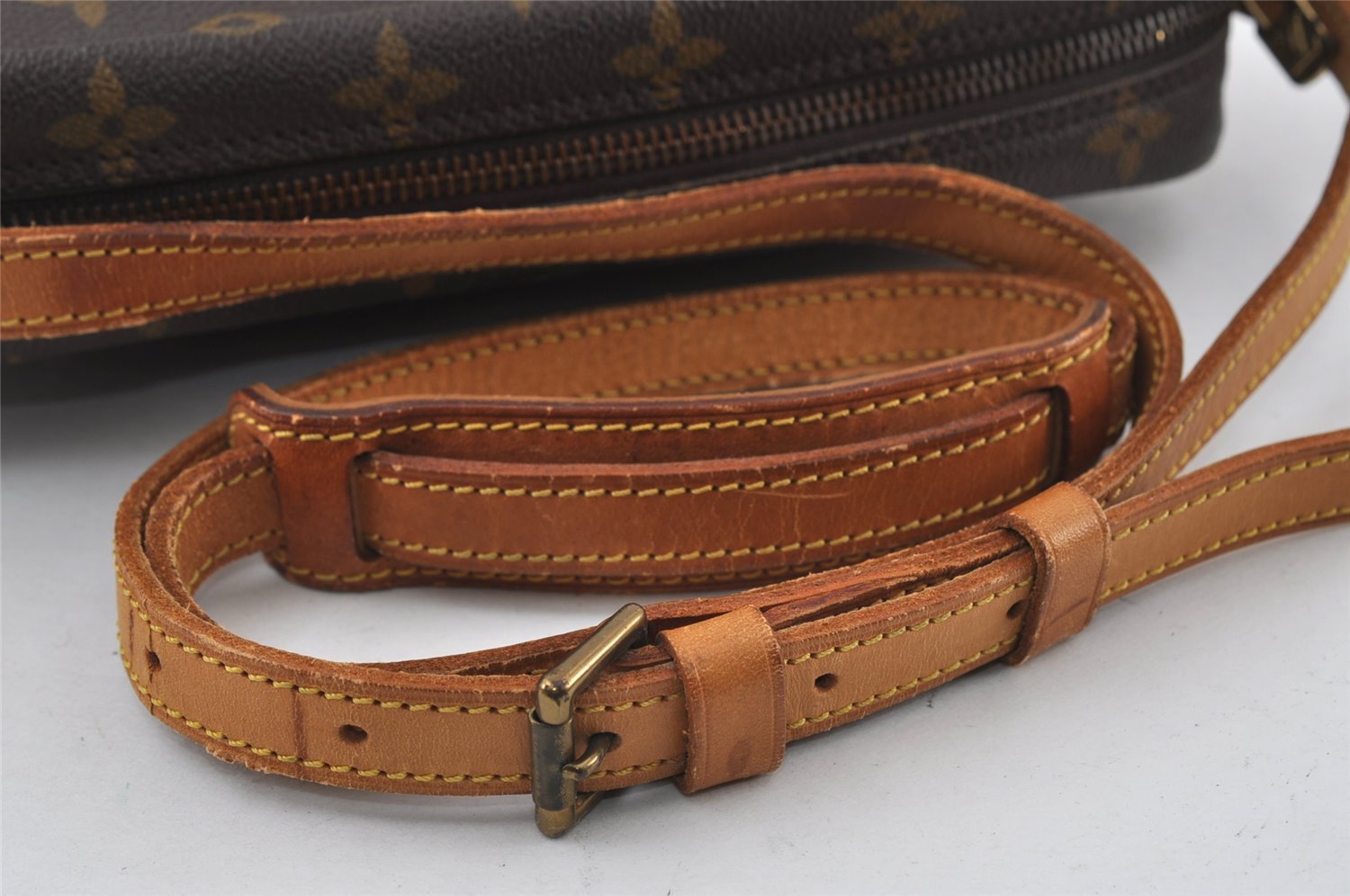 Authentic Louis Vuitton Monogram Jeune Fille MM M51226 Shoulder Cross Bag 3663I