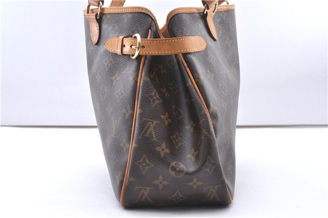 Authentic Louis Vuitton Monogram Batignolles Horizontal Tote Bag M51154 LV 3665F
