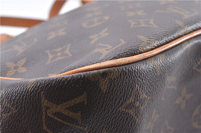 Authentic Louis Vuitton Monogram Batignolles Horizontal Tote Bag M51154 LV 3665F