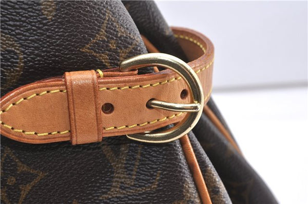 Authentic Louis Vuitton Monogram Batignolles Horizontal Tote Bag M51154 LV 3665F