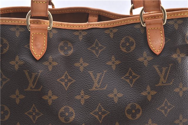 Authentic Louis Vuitton Monogram Batignolles Horizontal Tote Bag M51154 LV 3665F