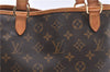 Authentic Louis Vuitton Monogram Batignolles Horizontal Tote Bag M51154 LV 3665F
