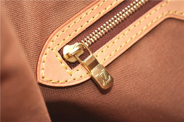 Authentic Louis Vuitton Monogram Batignolles Horizontal Tote Bag M51154 LV 3665F