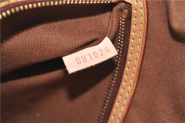 Authentic Louis Vuitton Monogram Batignolles Horizontal Tote Bag M51154 LV 3665F