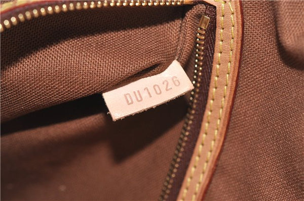 Authentic Louis Vuitton Monogram Batignolles Horizontal Tote Bag M51154 LV 3665F