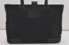 Authentic GUCCI Vintage Shoulder Tote Bag Canvas Leather 0021109 Black 3665I