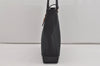 Authentic GUCCI Vintage Shoulder Tote Bag Canvas Leather 0021109 Black 3665I
