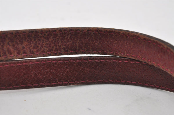 Authentic GUCCI Eclipse Shoulder Tote Bag GG Canvas Leather 120840 Beige 3666I