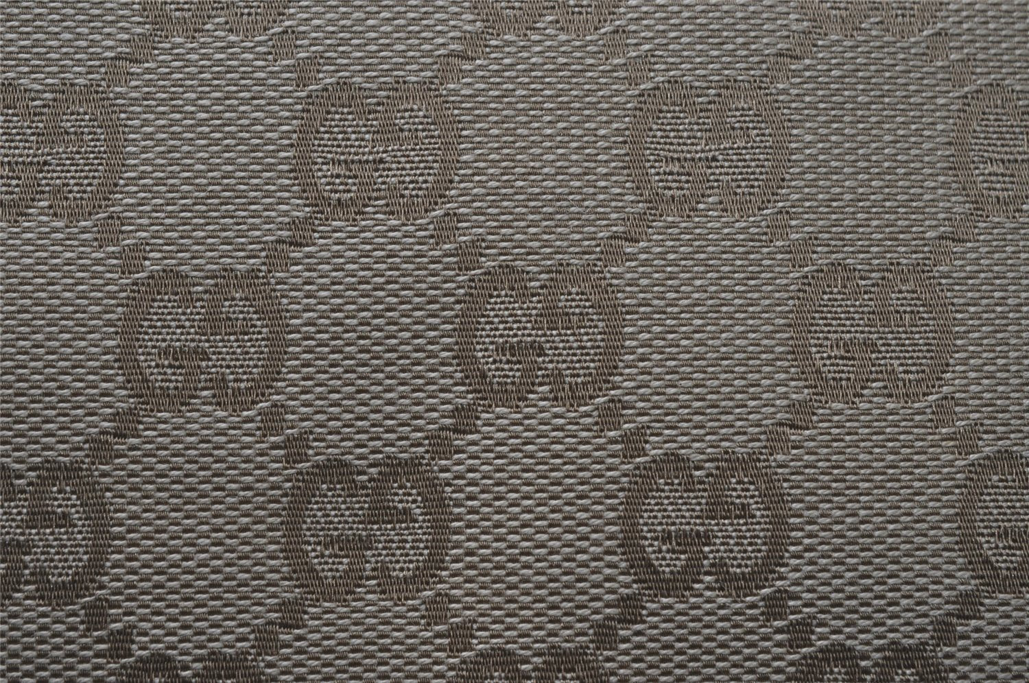 Authentic GUCCI Eclipse Shoulder Tote Bag GG Canvas Leather 120840 Beige 3666I