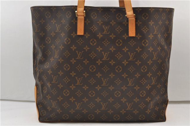 Authentic Louis Vuitton Monogram Cabas Alto Tote Bag M51152 LV 3668E