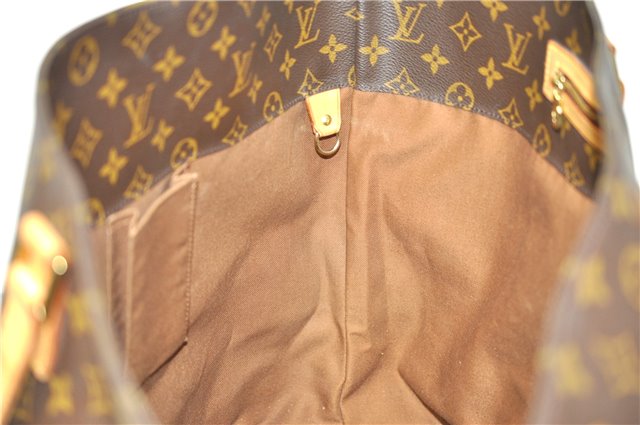 Authentic Louis Vuitton Monogram Cabas Alto Tote Bag M51152 LV 3668E