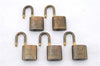 Authentic LOUIS VUITTON Padlock Gold 10Set LV 3669C