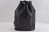 Authentic Louis Vuitton Epi Randonnee PM Shoulder Bag Black M52352 LV 3669I