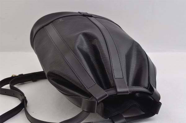 Authentic Louis Vuitton Epi Randonnee PM Shoulder Bag Black M52352 LV 3669I
